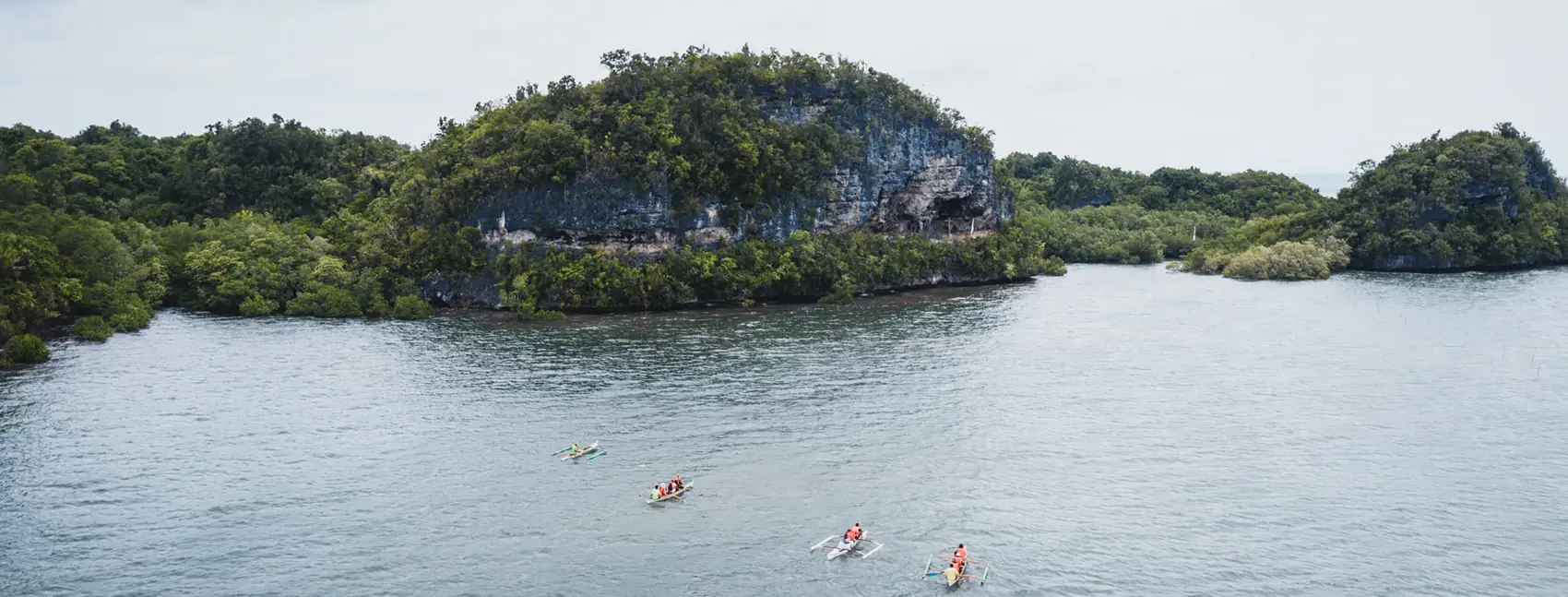 Lamanok Island banner